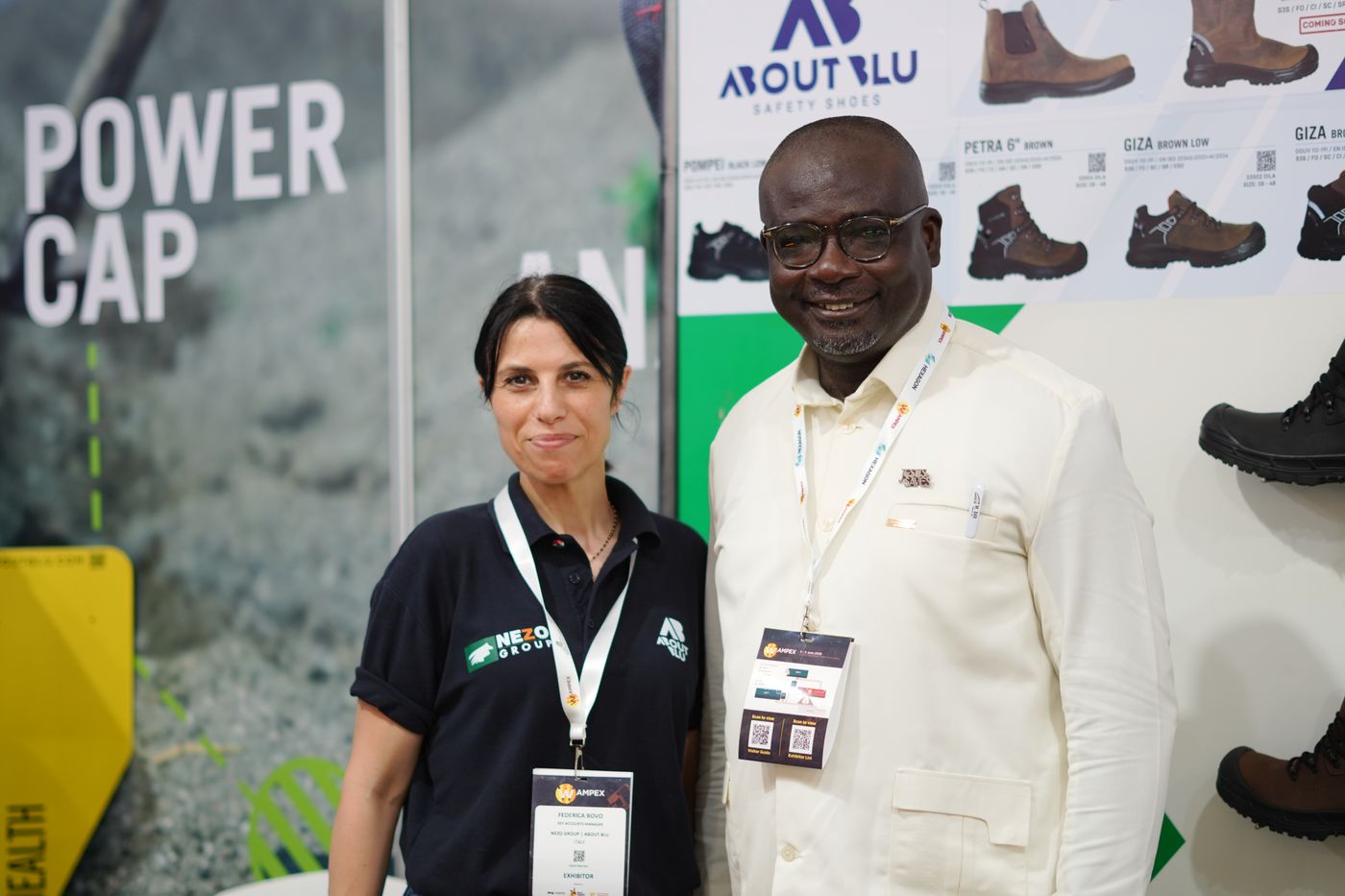 NEZO Africa team members at WAMPEX 2026