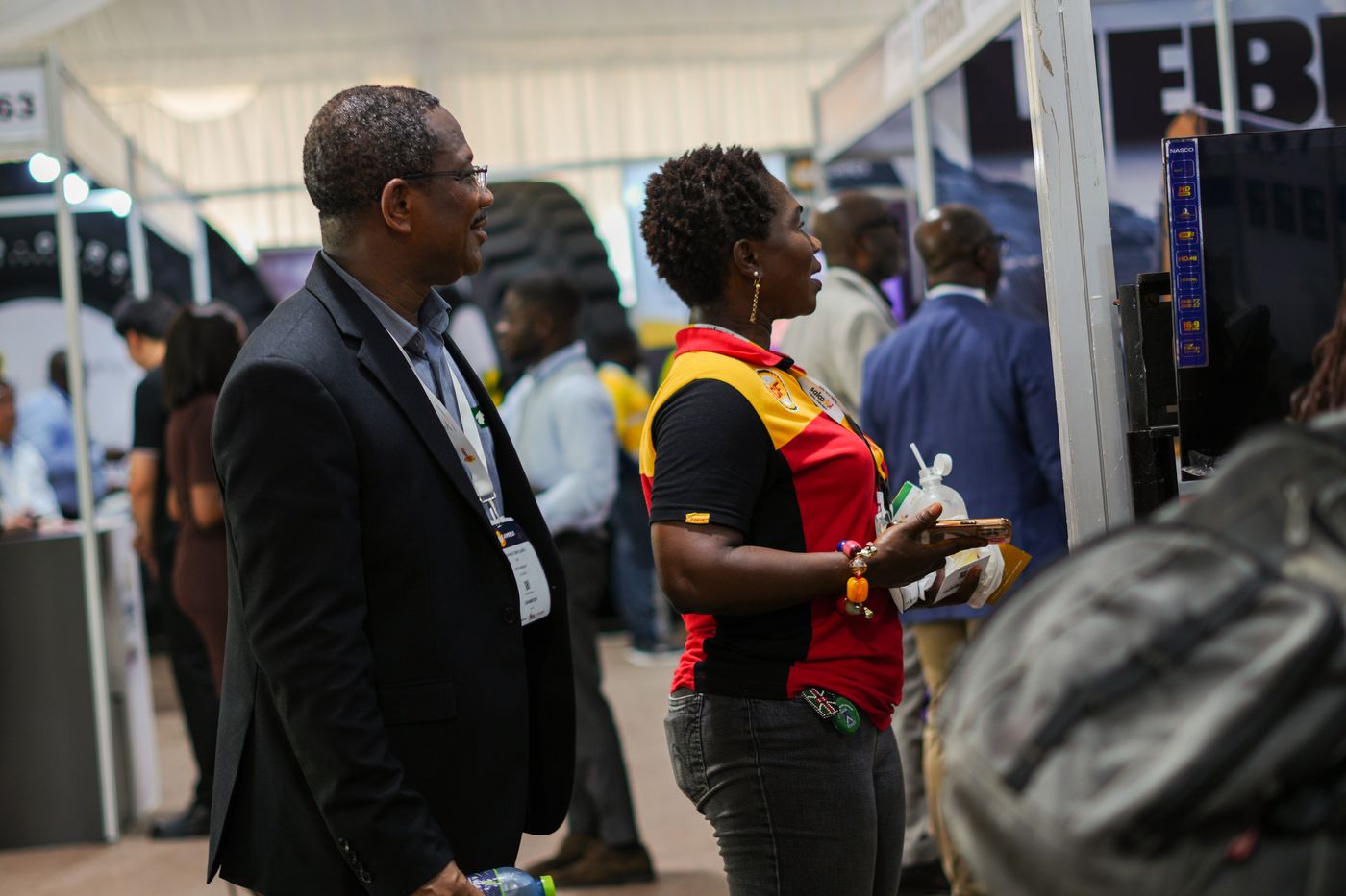 Product display at the NEZO Africa WAMPEX 2026 stand